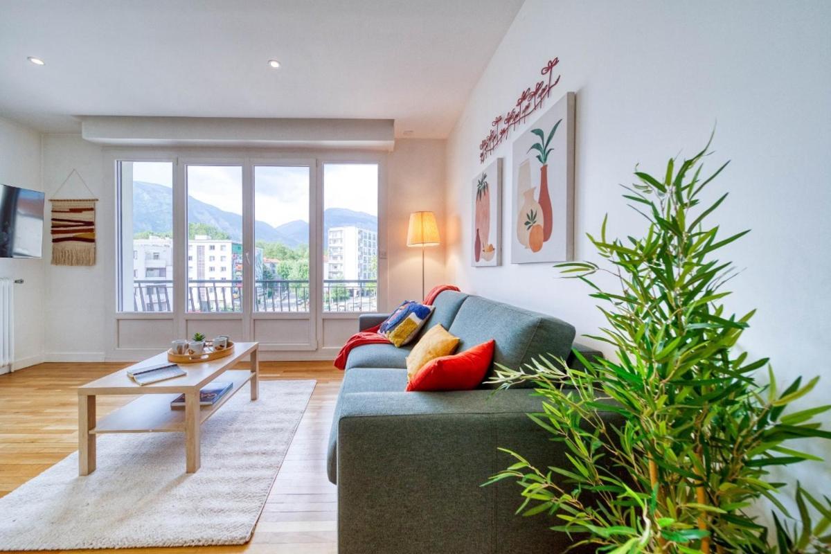 Le Joli Stade, Appartement Avec Magnifique Vue, Grenoble, Rhone Alpes Esterno foto