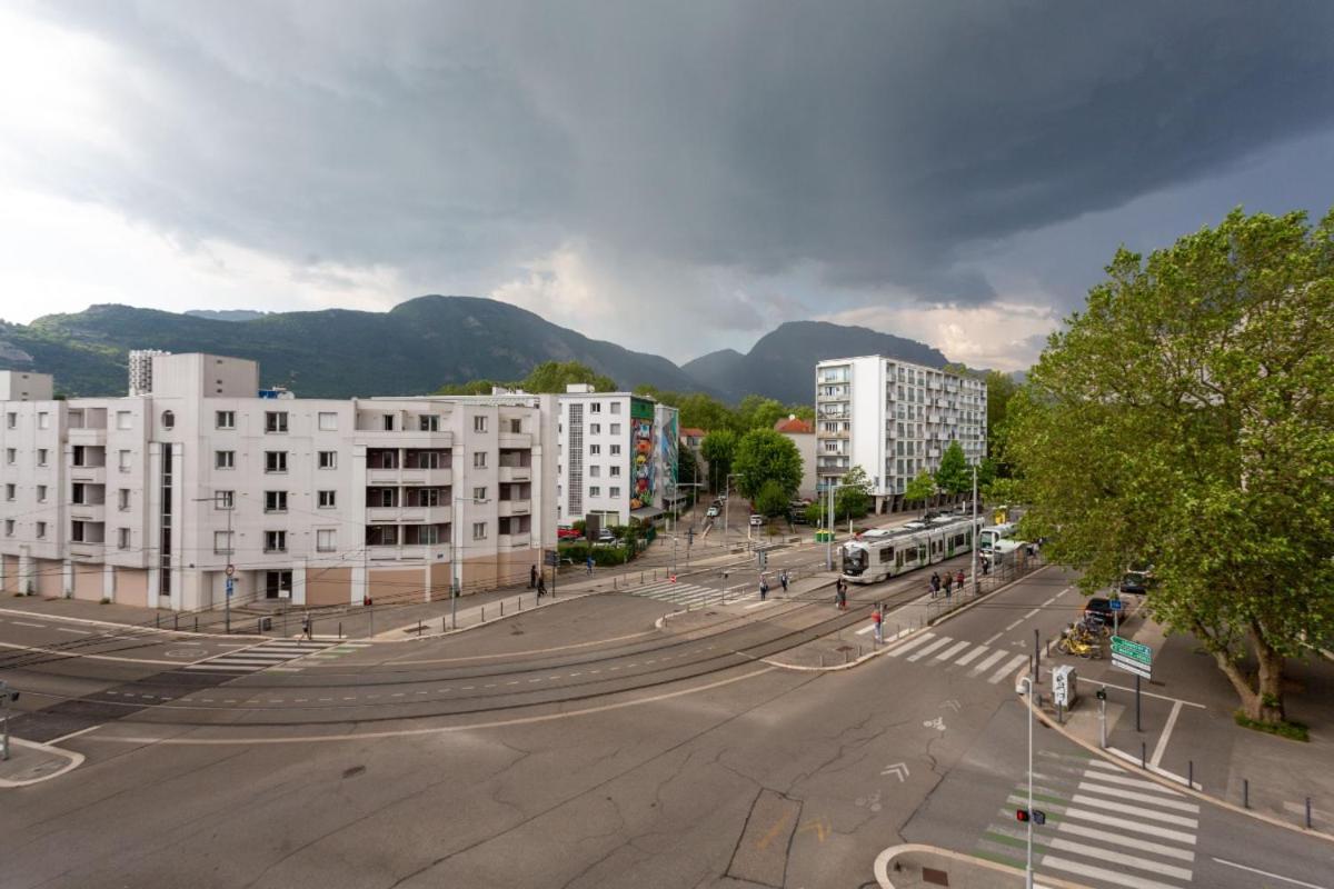 Le Joli Stade, Appartement Avec Magnifique Vue, Grenoble, Rhone Alpes Esterno foto