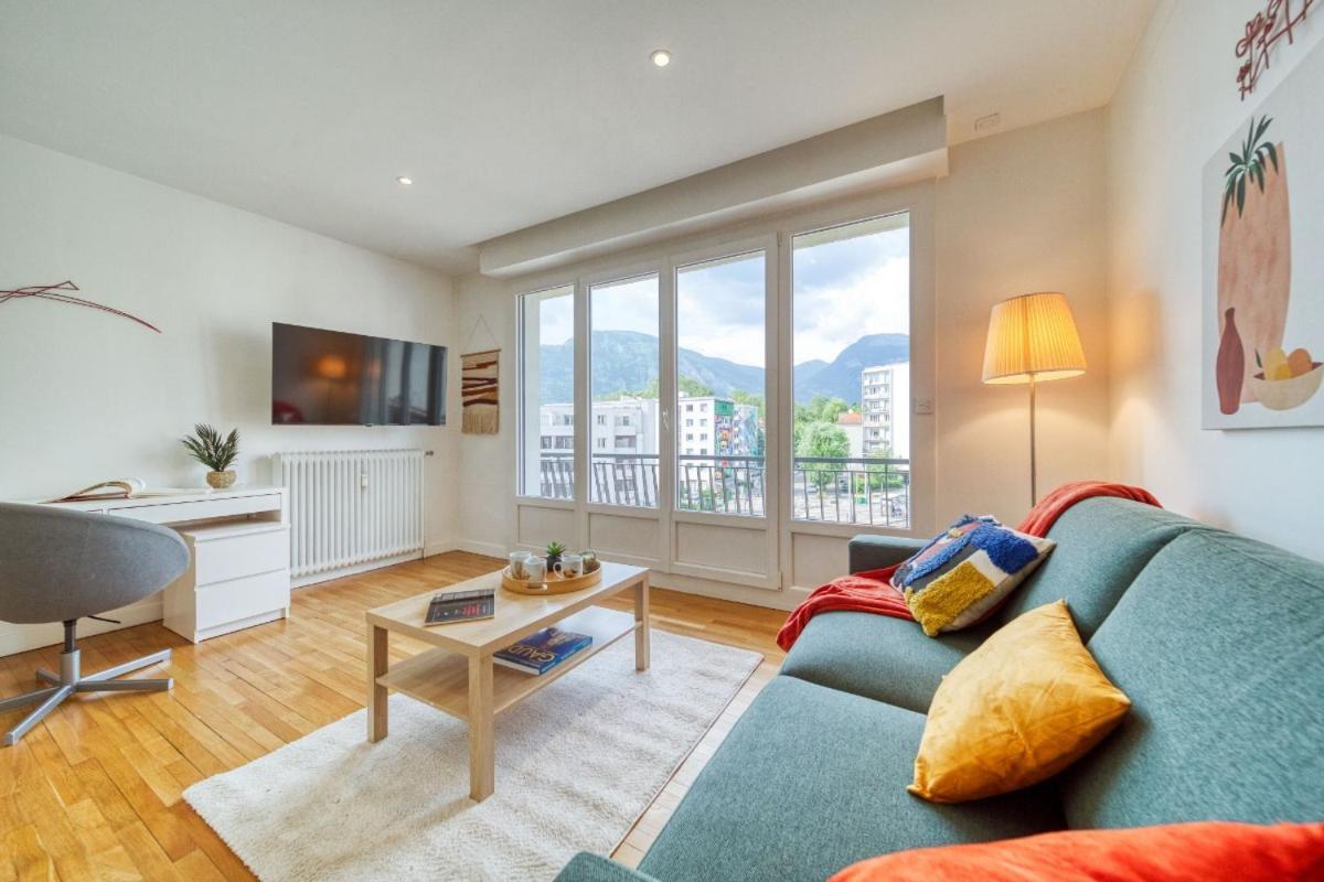 Le Joli Stade, Appartement Avec Magnifique Vue, Grenoble, Rhone Alpes Esterno foto